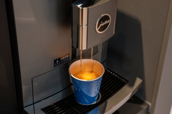 無料コーヒーコーナー